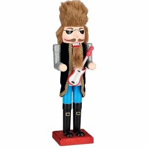 DESTINATION HOLIDAY Rockstar Christmas Nutcracker with Guitar